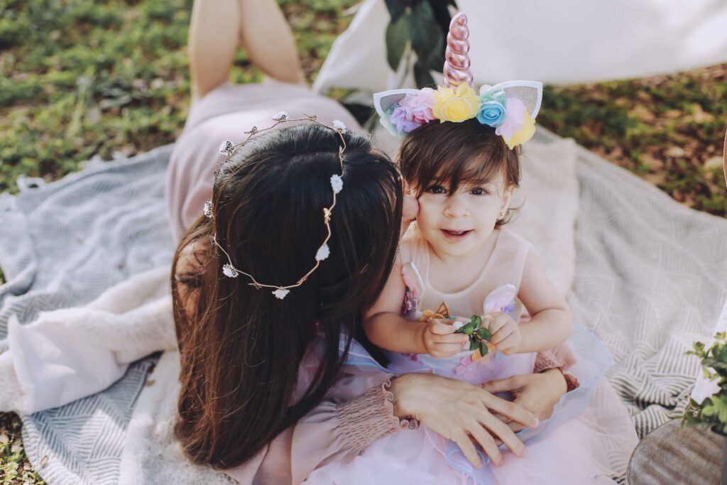 Melissa and daughter