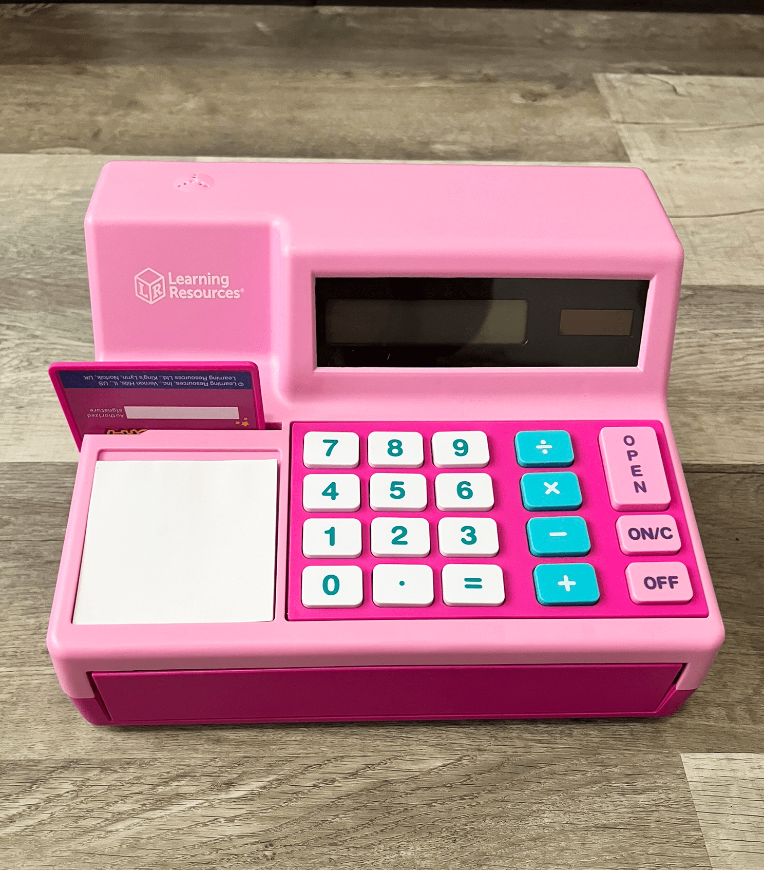 Toy cashier