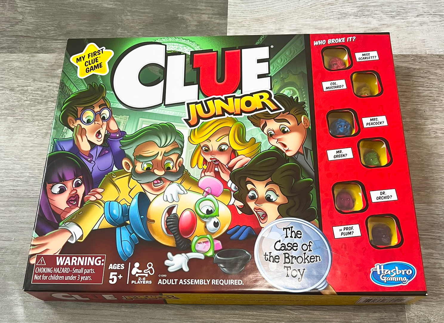 Clue Junior game