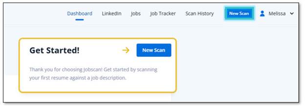 Jobscan new scan