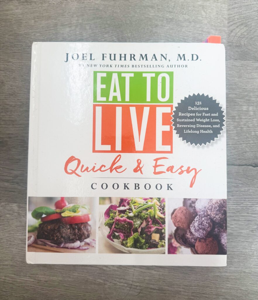 Healthy eating cookbook