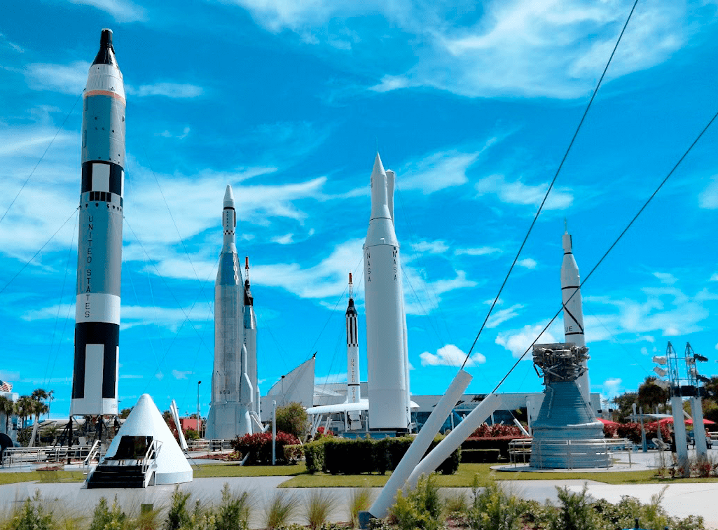 Kennedy Space Center rockets
