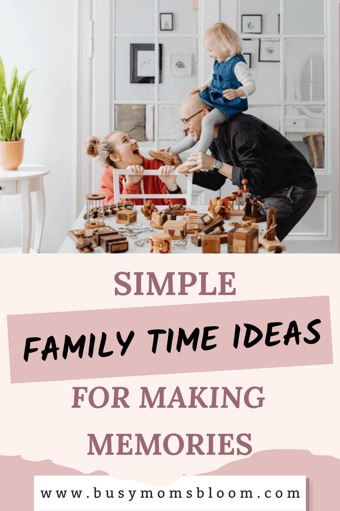 Family enjoying quality time together while making memories