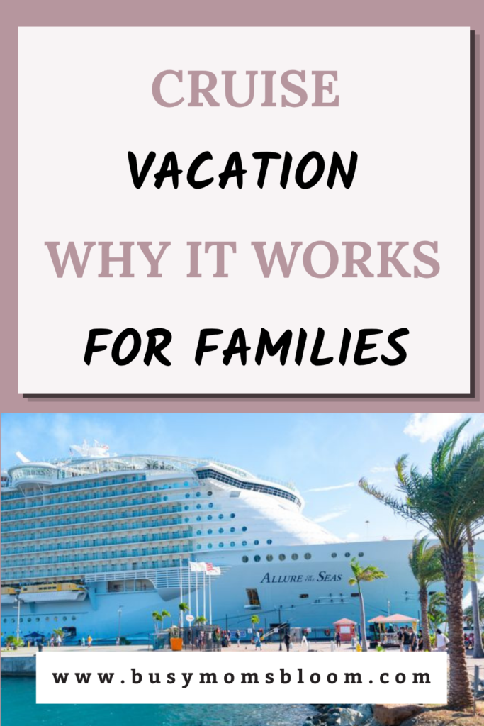 Cruise vacation for families