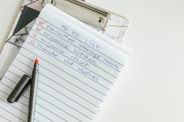 To do list