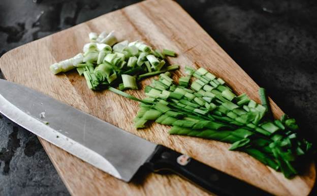 Chopped vegetable