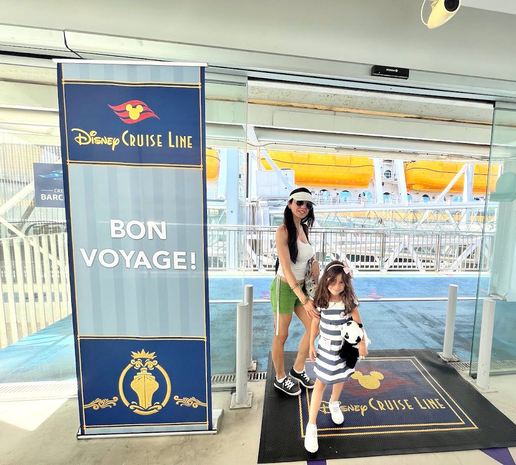 Boarding the Disney Cruise