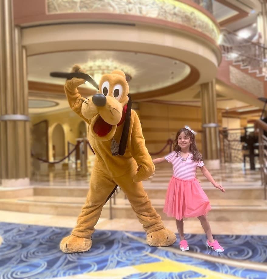 Melissas daughter and Pluto