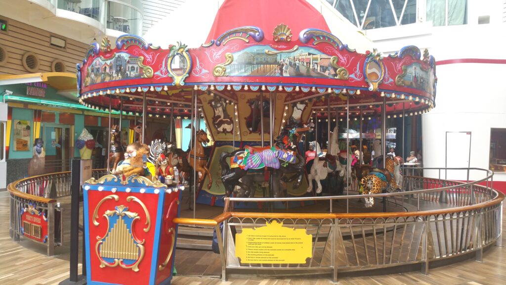 Carousel on Oasis of the Seas ship