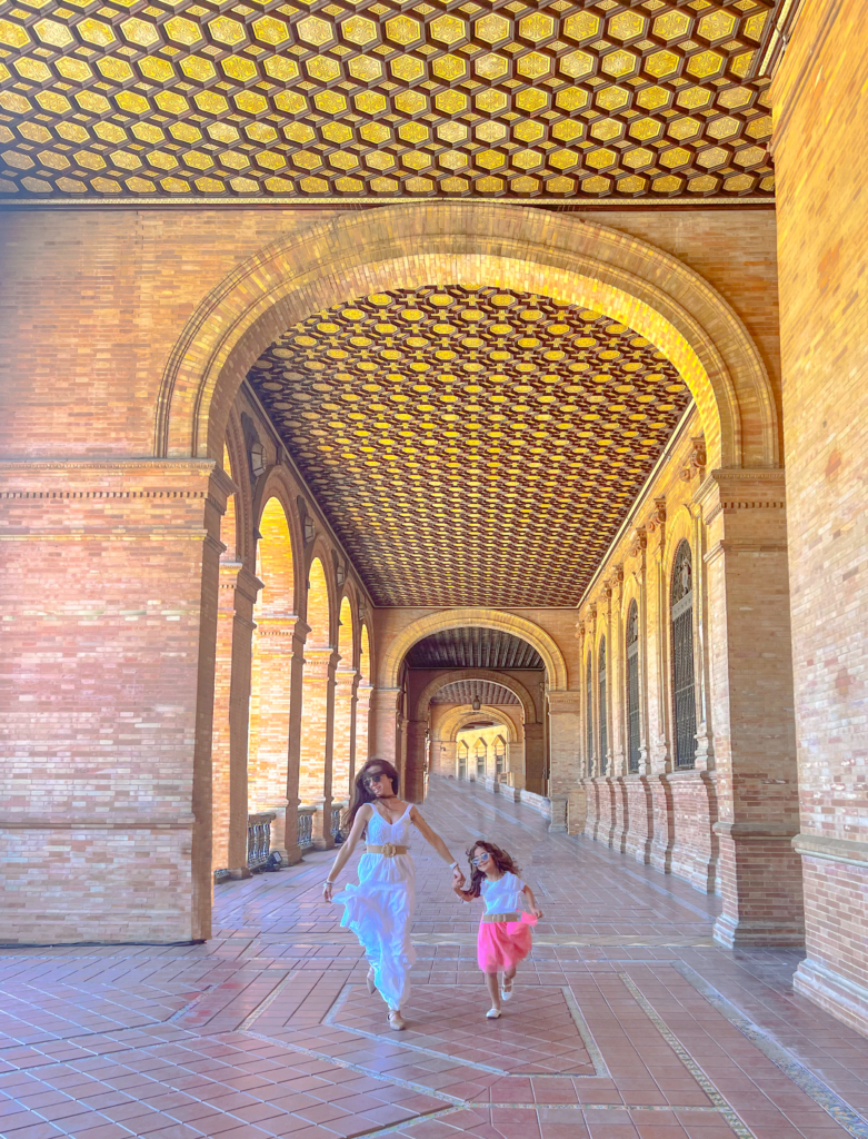 Melissas family in Spain