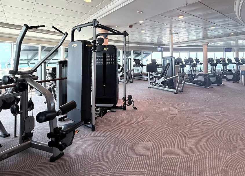 Gym on Explorer of the Seas