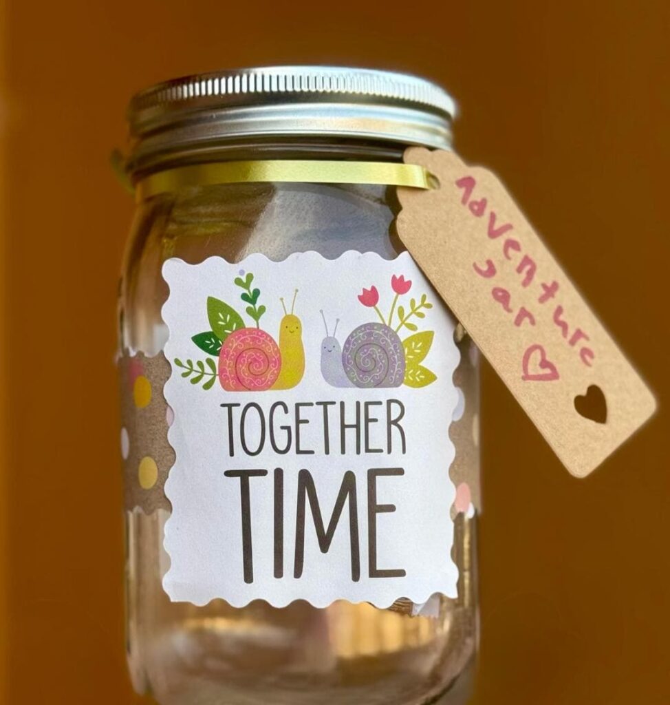 Adventure jar decorated