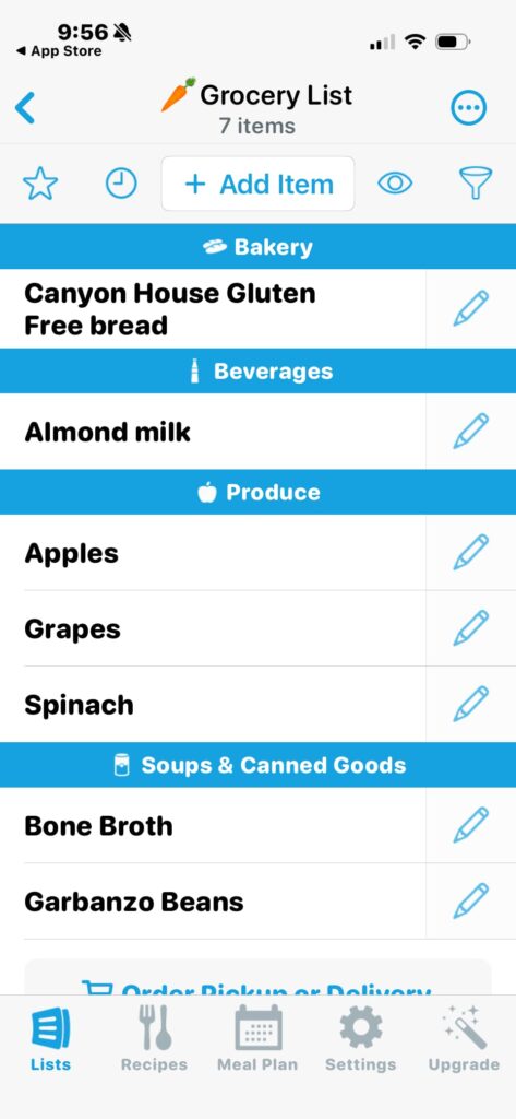 Anylist app