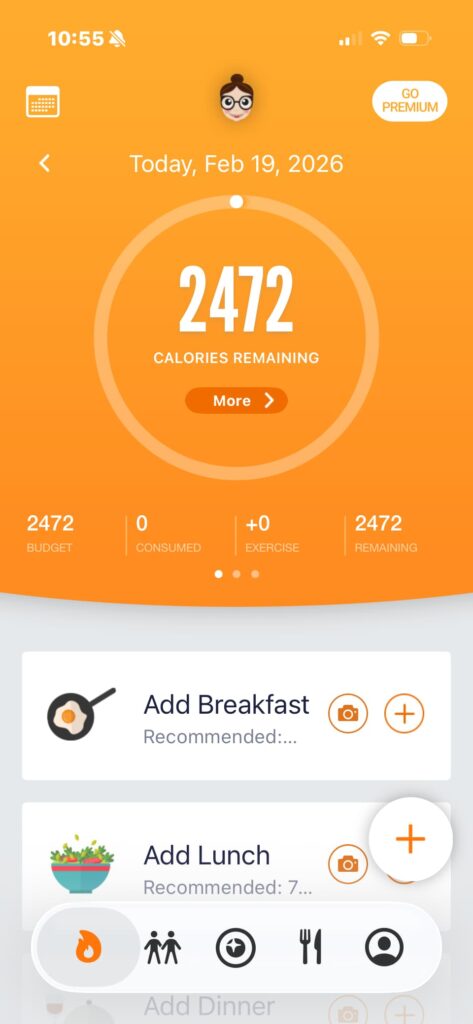 Calorie Mama app