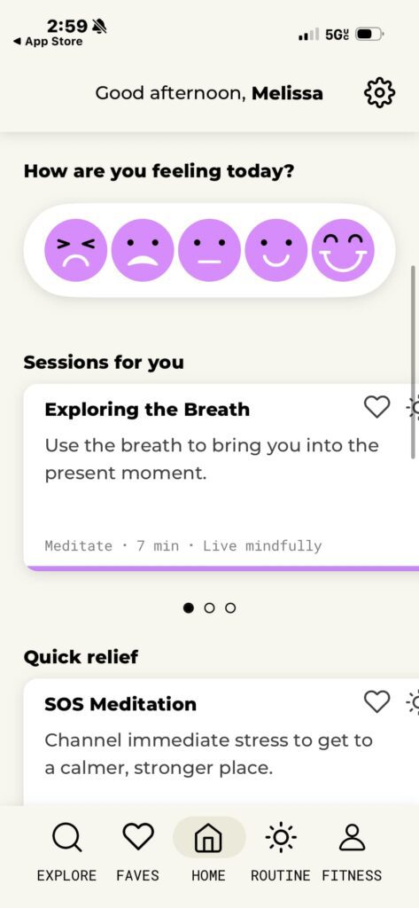 Smiling Mind app