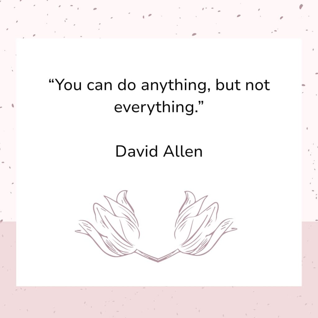 David Allen quote