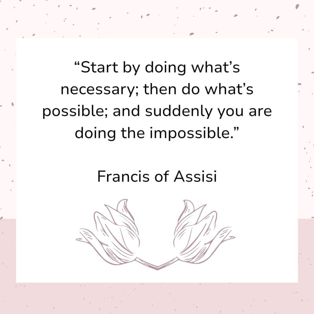Francis of Assisi quote