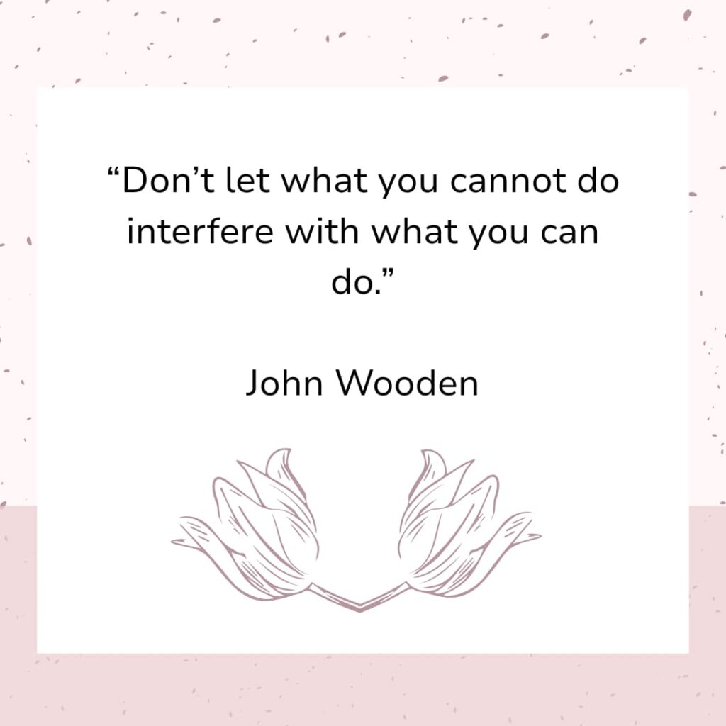 John Wooden quote