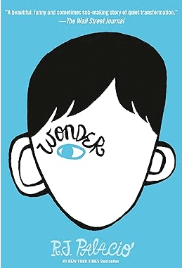Wonder book written by R.J. Palacio