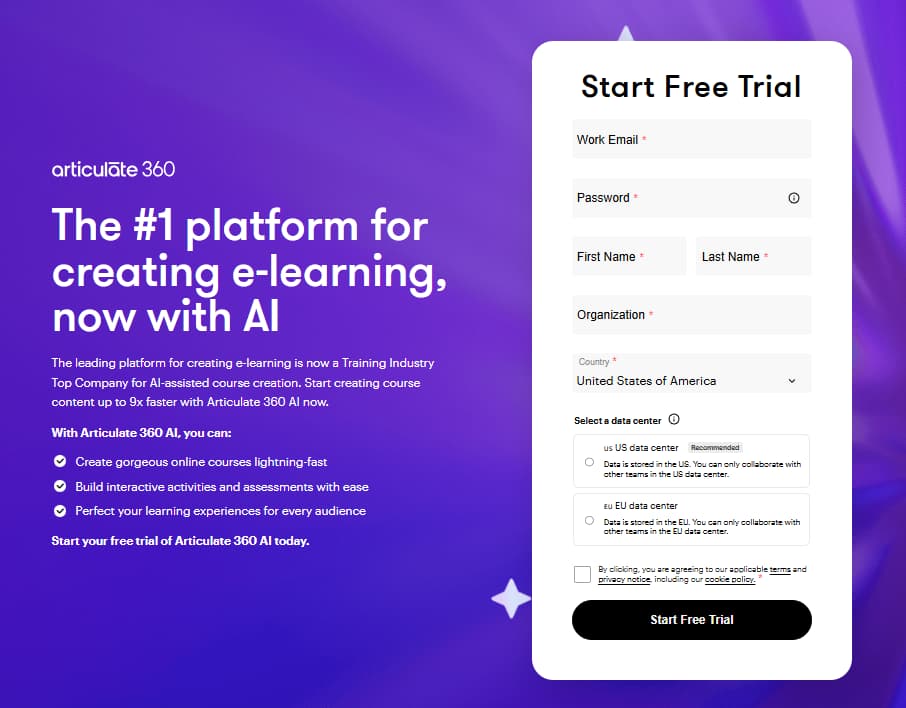 Articulate software free trial