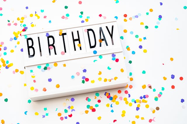 Birthday sign
