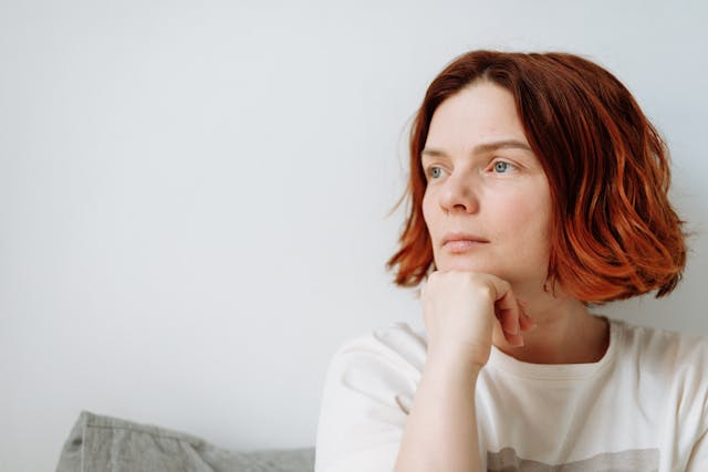 Woman thinking