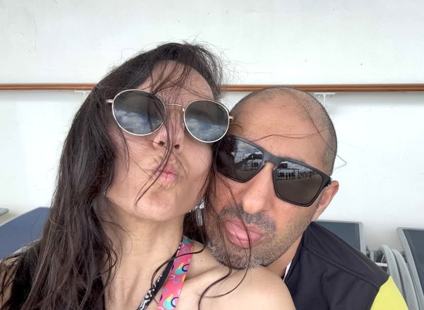 Melissa and husband