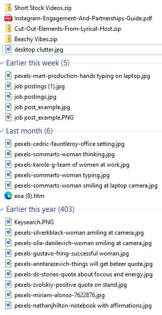 Desktop Download's folder