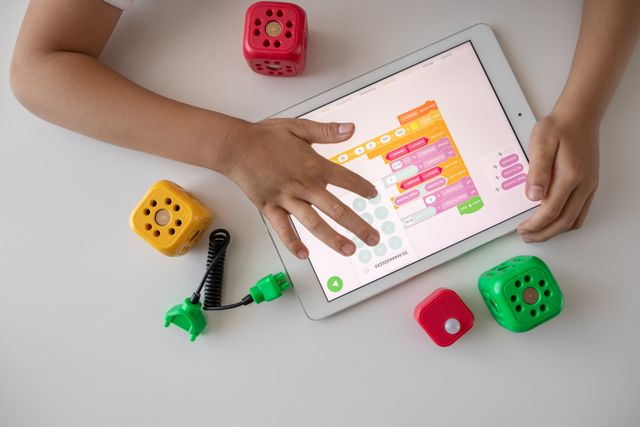 Educational app on iPad